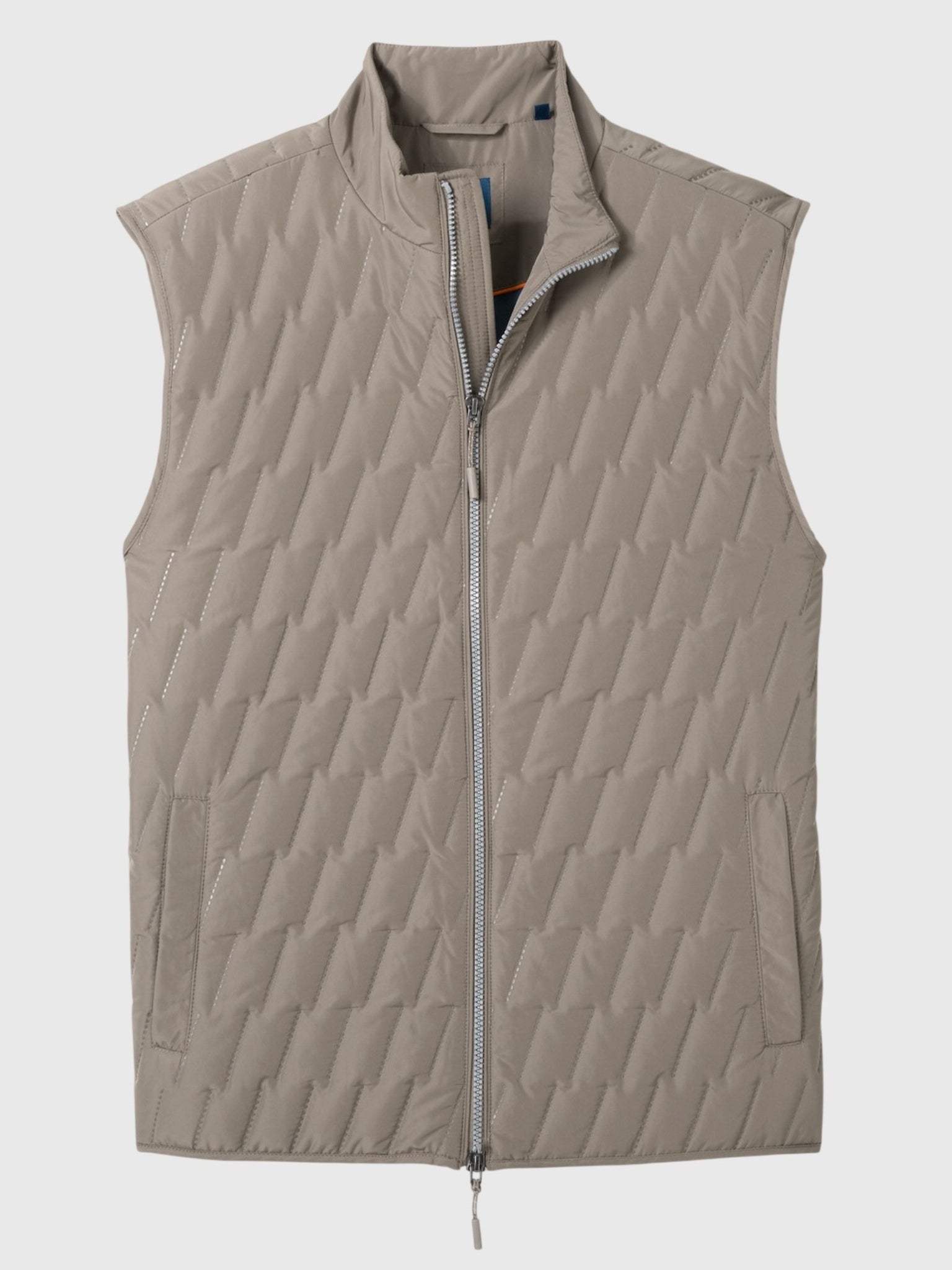 Johnnie-O Men's Belfry Quilted Puffer Vest - Saint Bernard