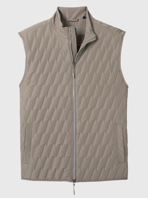 Johnnie-O Men's Belfry Quilted Puffer Vest
