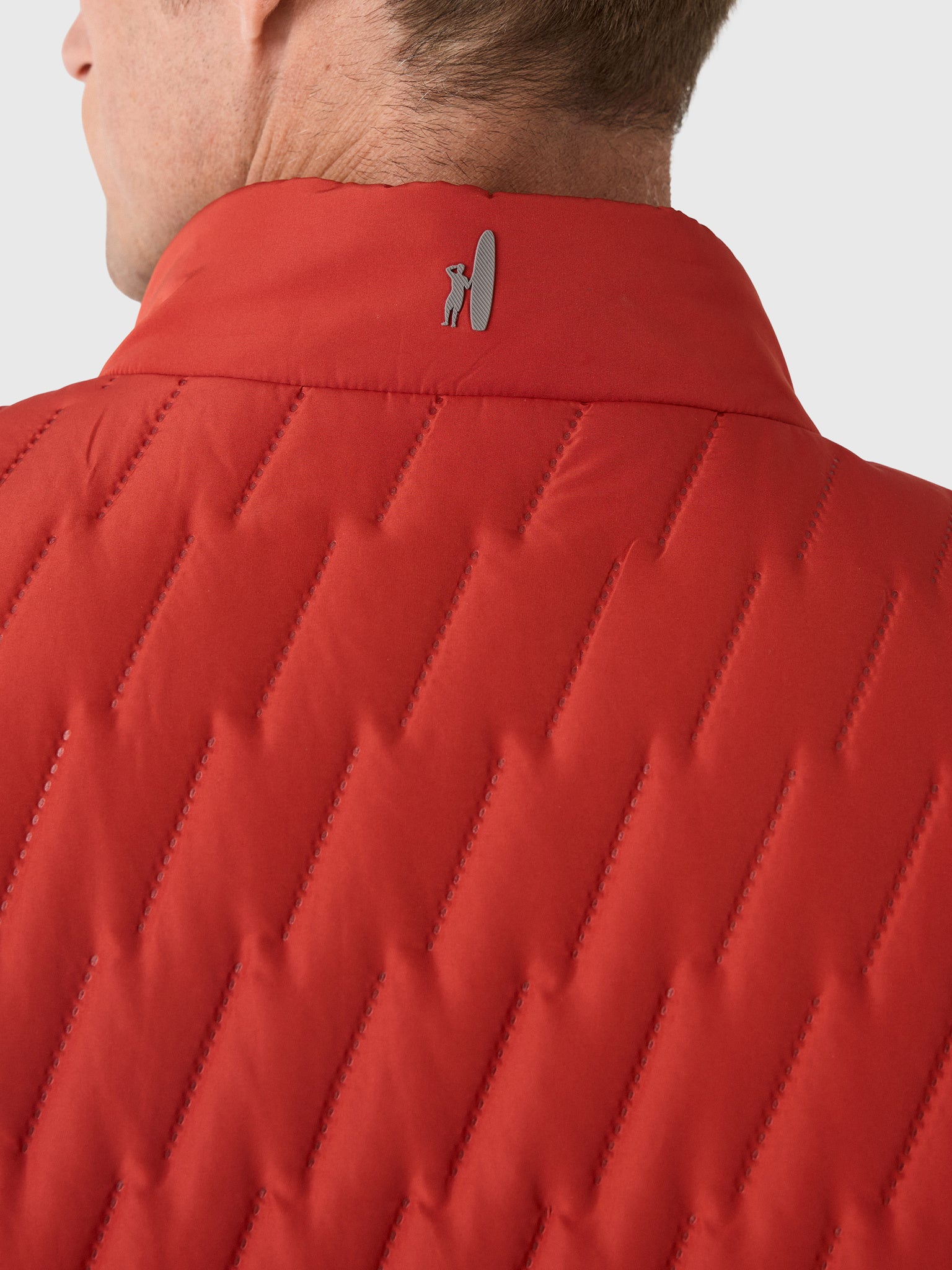 Johnnie-O Men's Belfry Quilted Puffer Vest - Saint Bernard