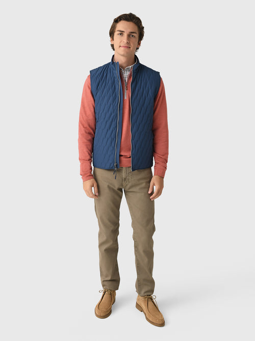 Johnnie-O Men's Belfry Quilted Puffer Vest