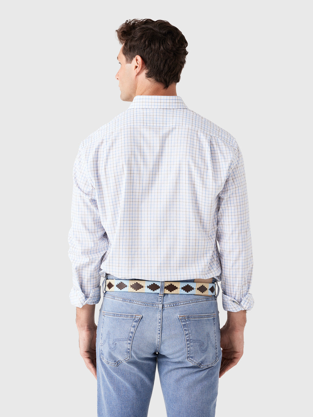 Johnnie-O Men's Paddock Performance Button-Down Shirt - Saint Bernard