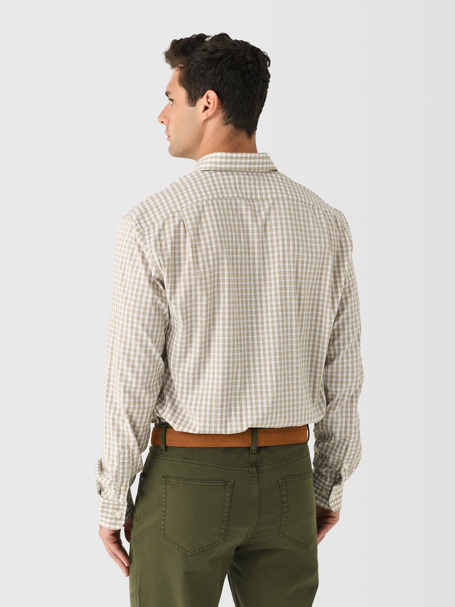 johnnie o dress shirts Johnnie-O Koda Top Shelf Linen Button Down Shirt in Laguna Blue