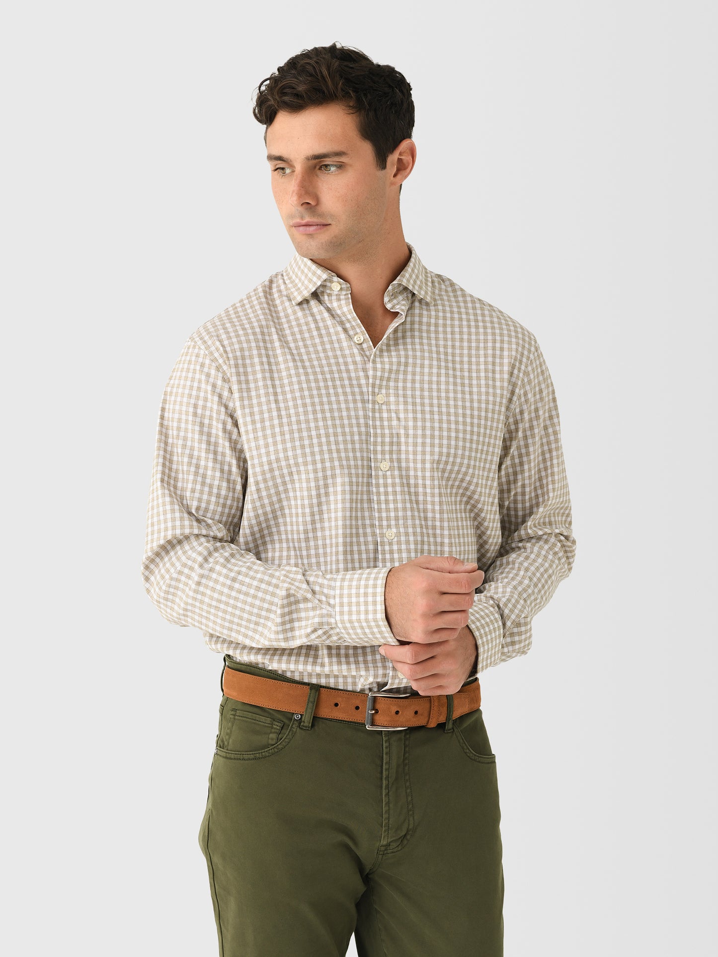 Johnnie-O Men's Westwood Performance Button-Down Shirt - Saint Bernard