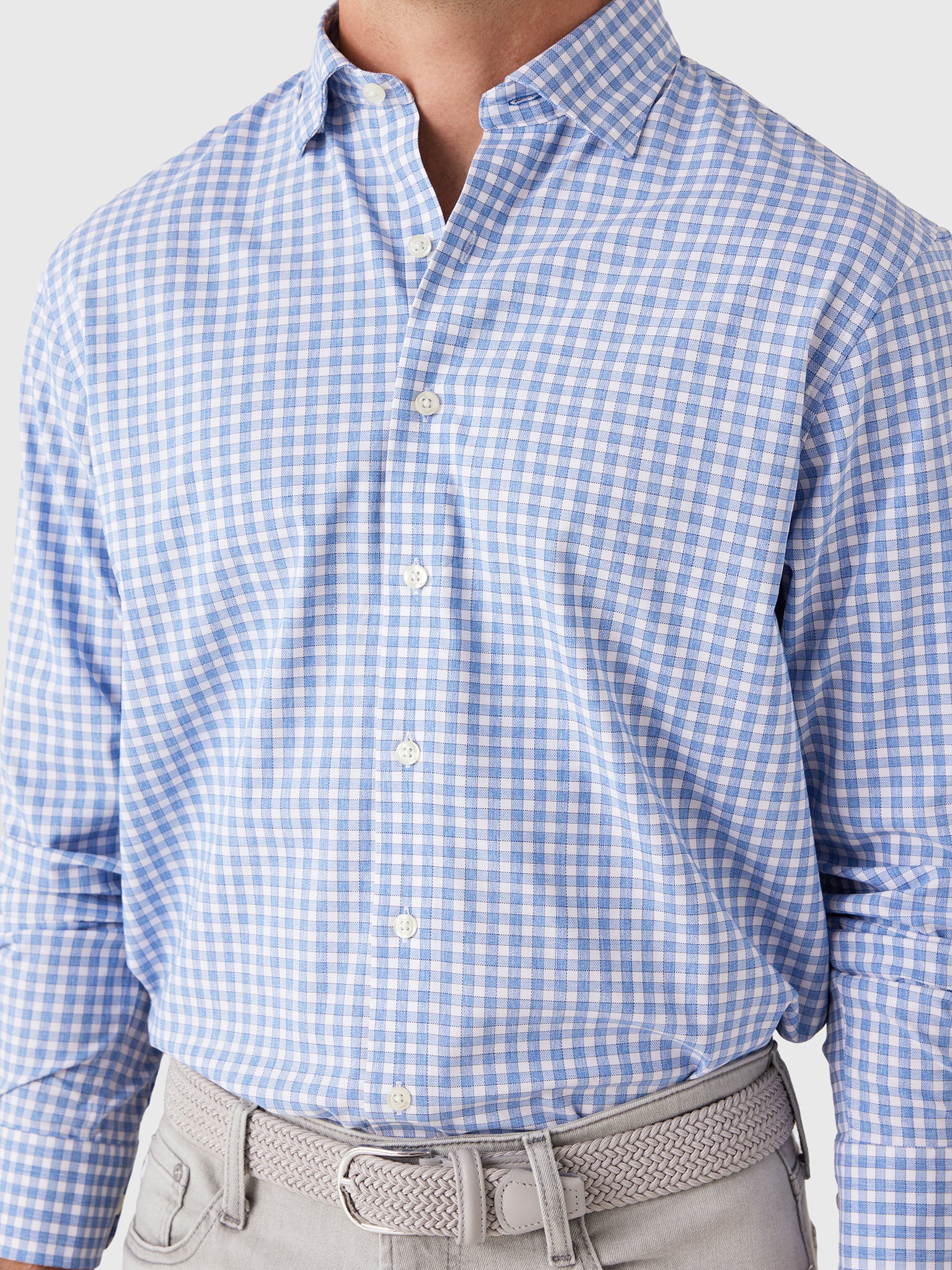 Johnnie-O Men's Westwood Performance Button-Down Shirt - Saint Bernard