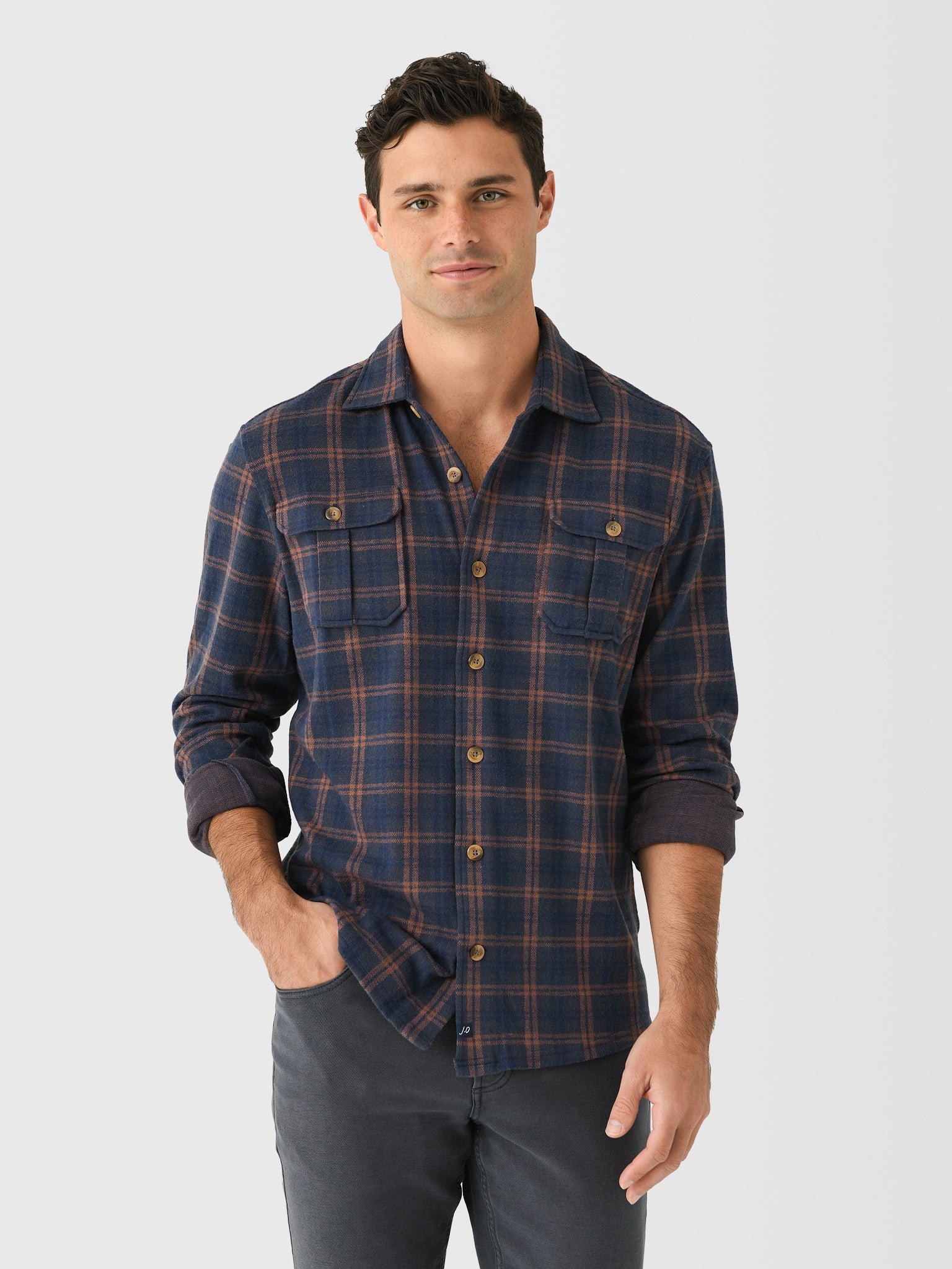 Johnnie-O Men's Judah Top Shelf Button-Down Shirt - Saint Bernard