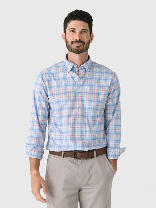 Johnnie-O Men's Lanes Everyday Performance Button-Down Shirt