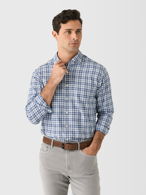 Johnnie-O Men's Donovan Featherweight Performance Button-Down Shirt