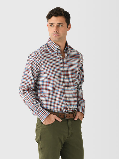 Johnnie-O Men's Hartwick Featherweight Performance Button-Down Shirt