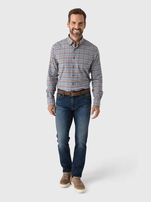 Johnnie-O Men's Krause Natural Performance Button-Down Shirt