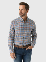 Johnnie-O Men's Krause Natural Performance Button-Down Shirt - Saint Bernard