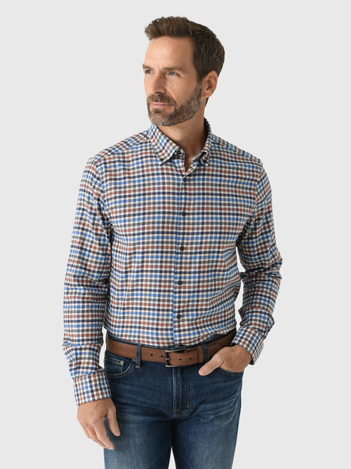 Johnnie-O Men's Krause Natural Performance Button-Down Shirt