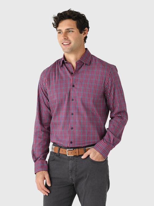 Johnnie-O Men's Kenney Natural Performance Button-Down Shirt