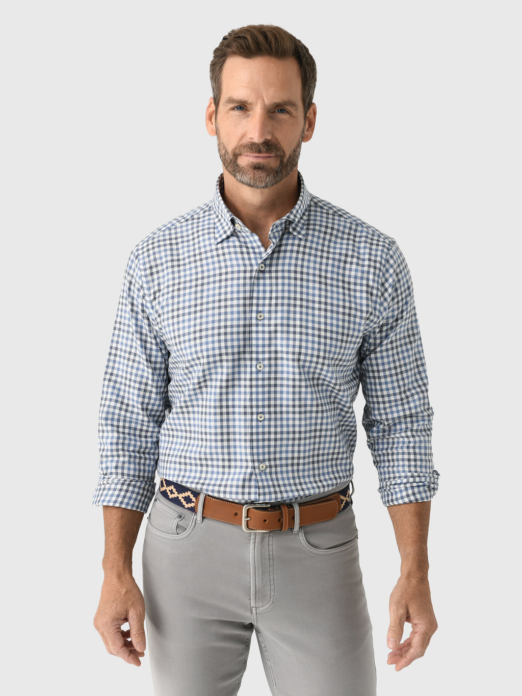 Johnnie-O Men's Kionn Top Shelf Button-Down Shirt - Saint Bernard