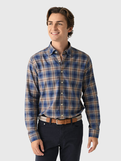 Johnnie-O Men's Angelos Top Shelf Button-Down Shirt - Saint Bernard