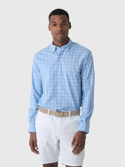 Johnnie-O Men's Miramont Everyday Performance Button-Down Shirt - Saint Bernard