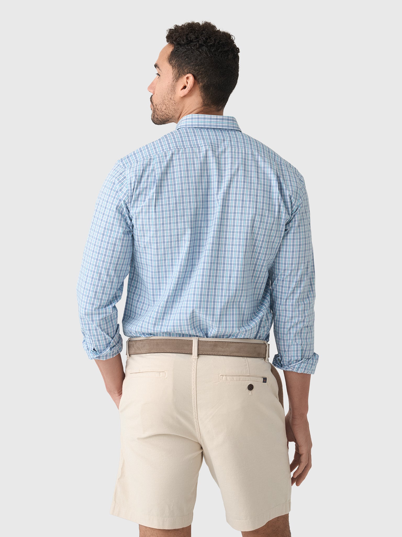 Johnnie-O Men's Morse Everyday Performance Button-Down Shirt - Saint Bernard