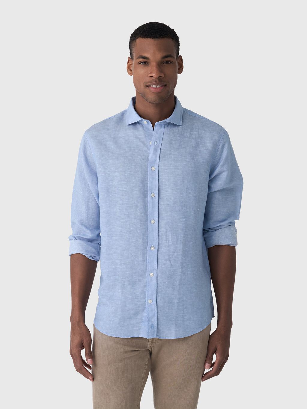 Johnnie-O Men's McCarthy Linen Button-Down Shirt - Saint Bernard