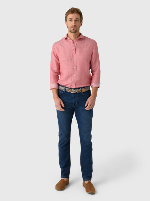 Johnnie-O Men's McCarthy Linen Button-Down Shirt - Saint Bernard