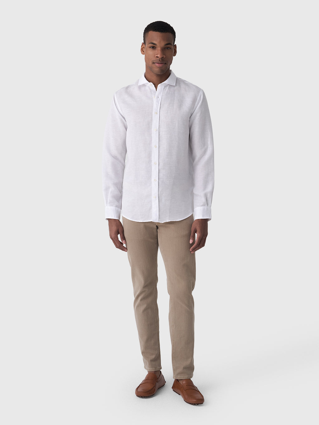 Johnnie-O Men's McCarthy Linen Button-Down Shirt - Saint Bernard