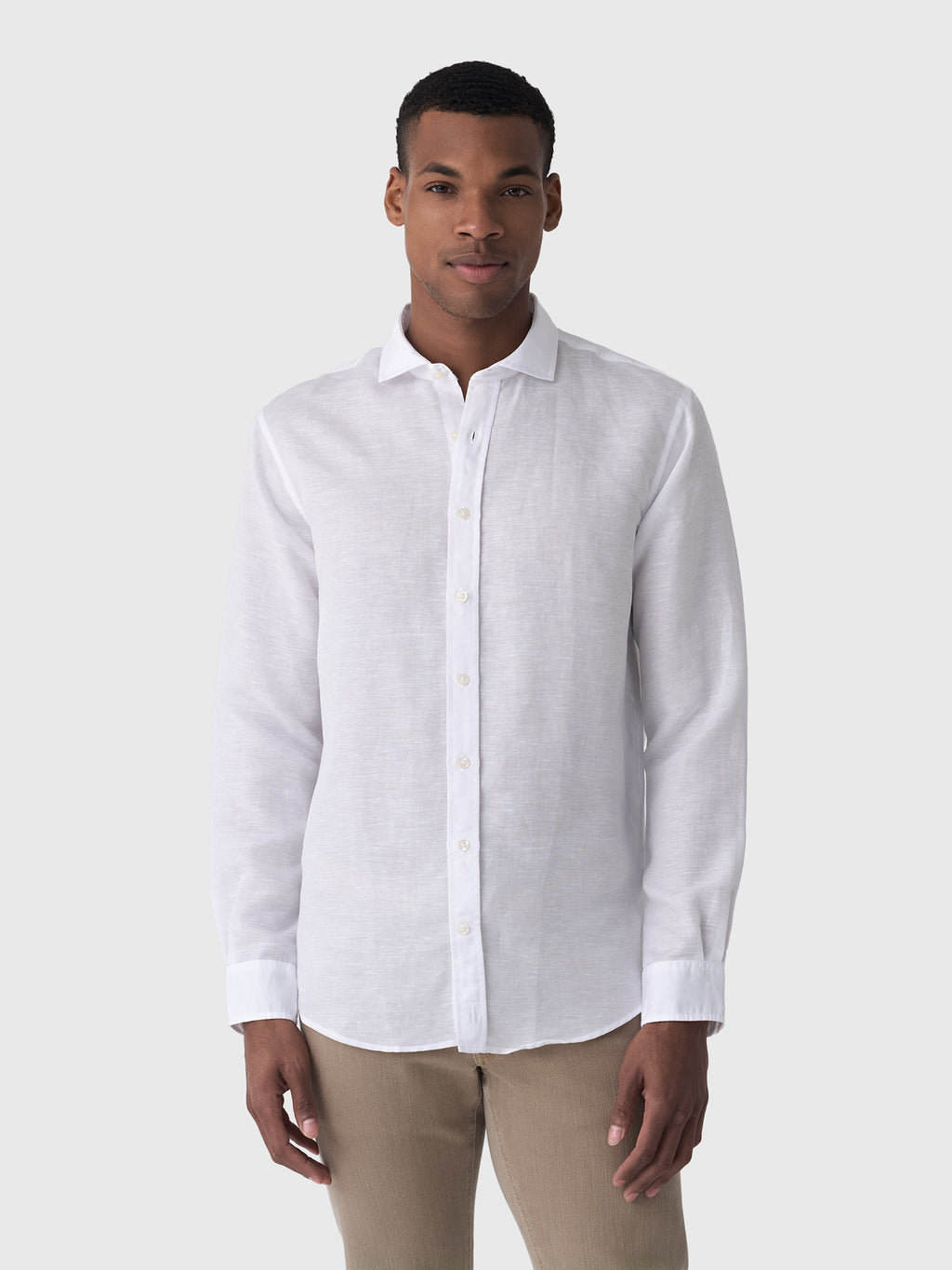 Johnnie-O Men's McCarthy Linen Button-Down Shirt - Saint Bernard