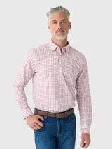 Johnnie-O Men's Trauber Top Shelf Button-Down Shirt - Saint Bernard