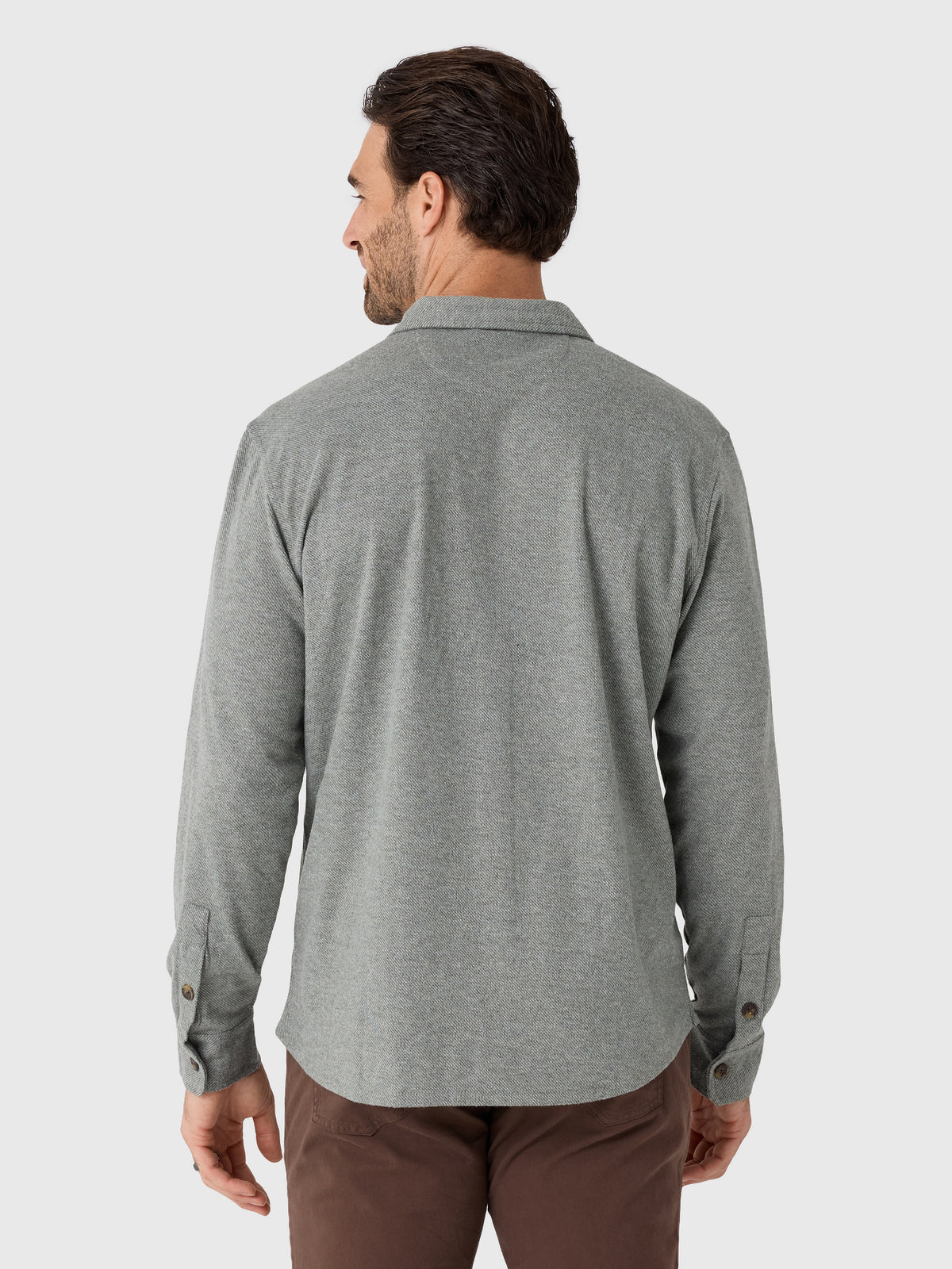 Johnnie-O Men's Sequoia Twill Solid Button-Down Shirt - Saint Bernard