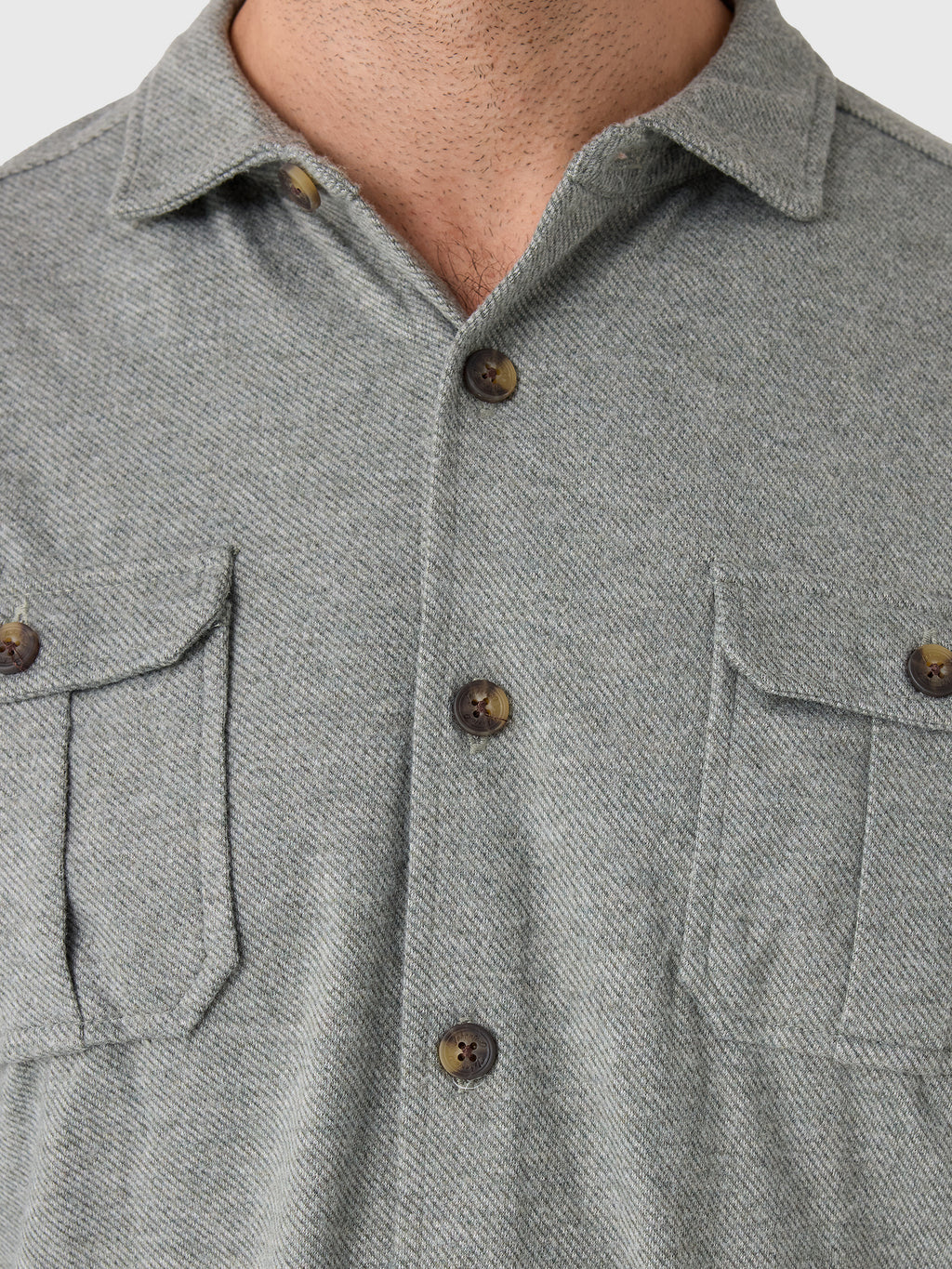 Johnnie-O Men's Sequoia Twill Solid Button-Down Shirt - Saint Bernard