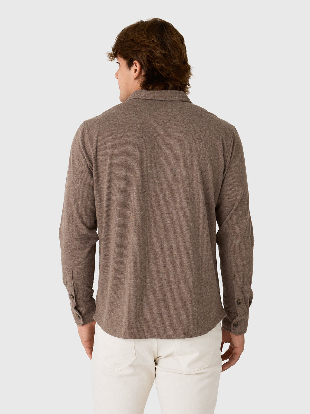 Johnnie-O Men's Sequoia Twill Solid Button-Down Shirt - Saint Bernard