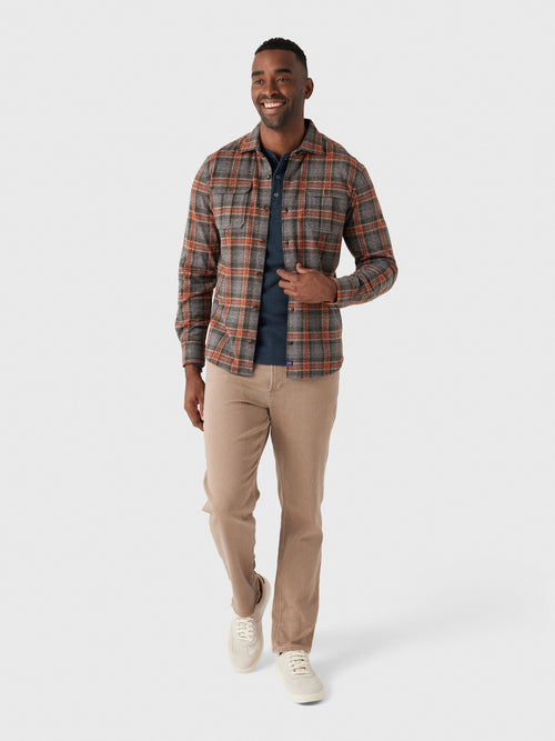 Johnnie-O Men's Downhill Pane Button-Down Shirt