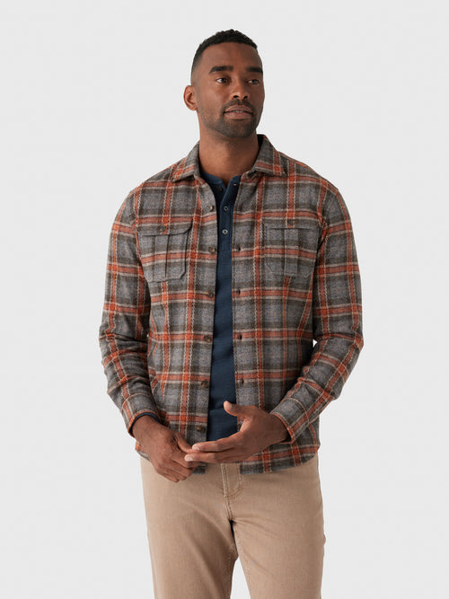 Johnnie-O Men's Downhill Pane Button-Down Shirt