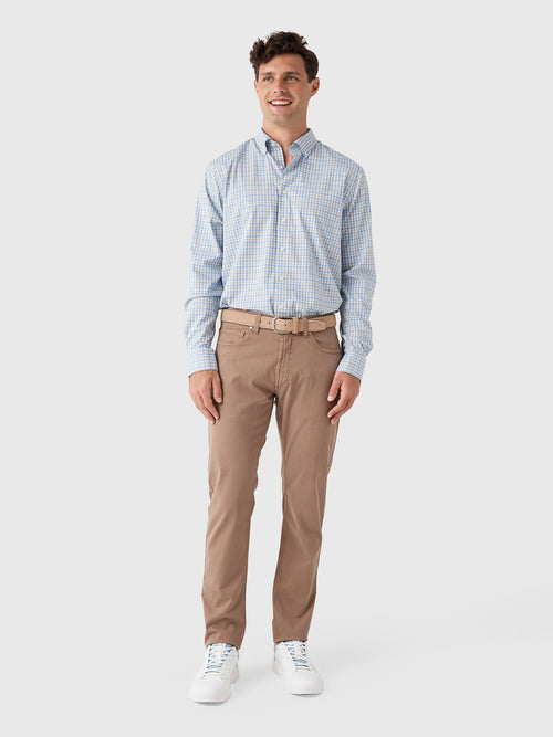 Johnnie-O Men's Chatham Gingham Performance Button-Down Shirt