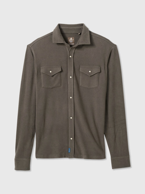 Johnnie-O Men's York Snap Top Shelf Overshirt