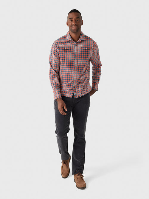 Johnnie-O Men's Snap Check Button-Down Shirt