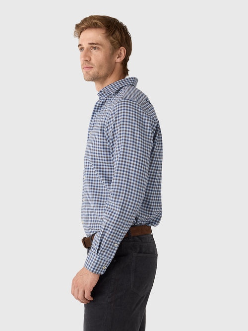 Johnnie-O Men's Amalfi Gingham Top Shelf Cotton Button-Down Shirt