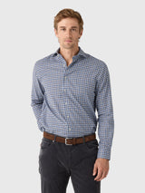 Johnnie-O Men's Amalfi Gingham Top Shelf Cotton Button-Down Shirt