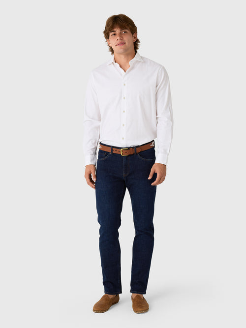 Johnnie-O Men's Stretch Twill Solid Button-Down Shirt