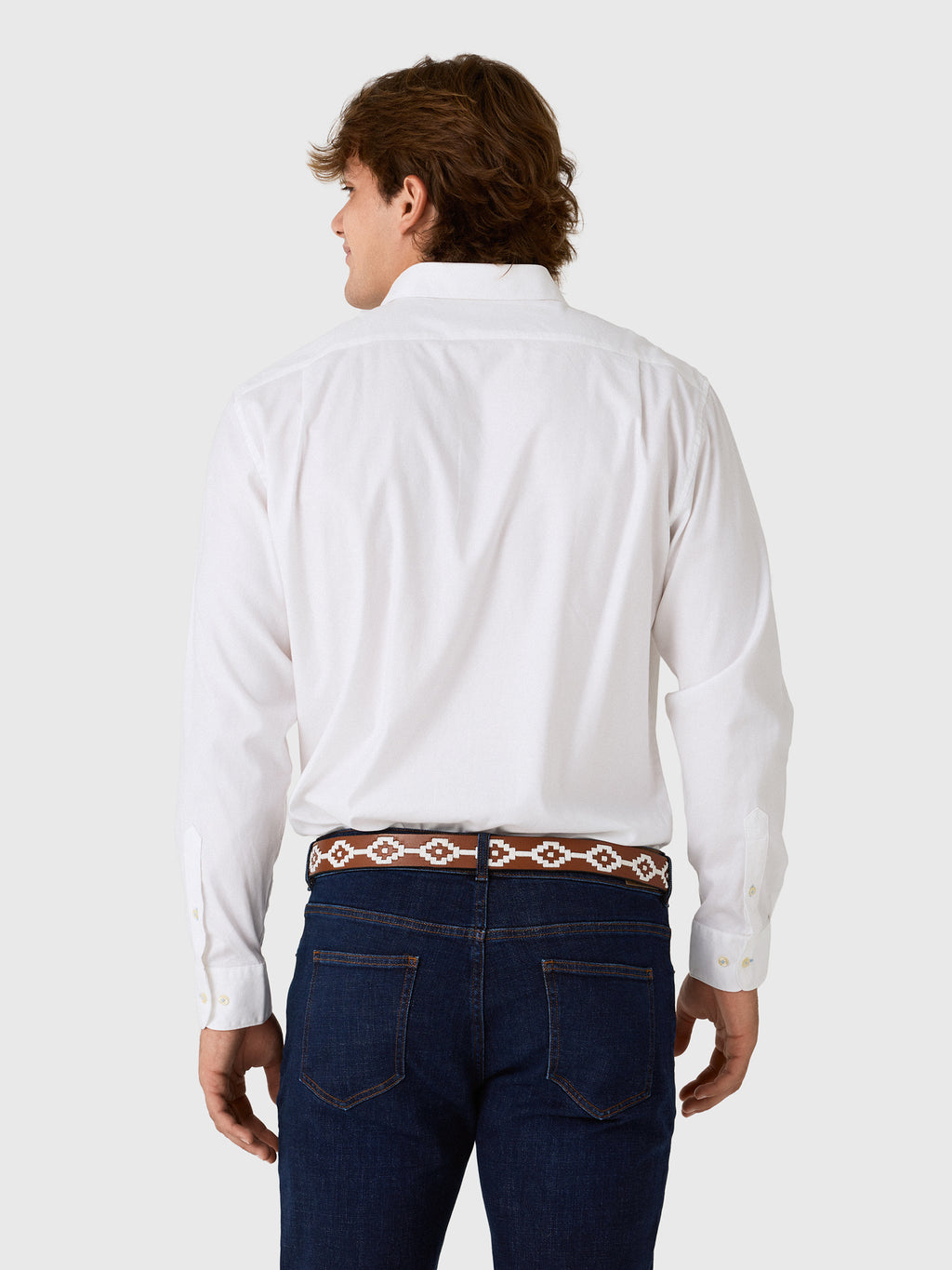 Johnnie-O Men's Stretch Twill Solid Button-Down Shirt - Saint Bernard