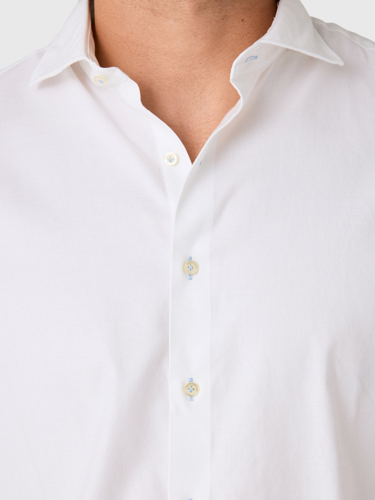 Johnnie-O Men's Stretch Twill Solid Button-Down Shirt - Saint Bernard