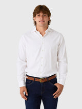 Johnnie-O Men's Stretch Twill Solid Button-Down Shirt