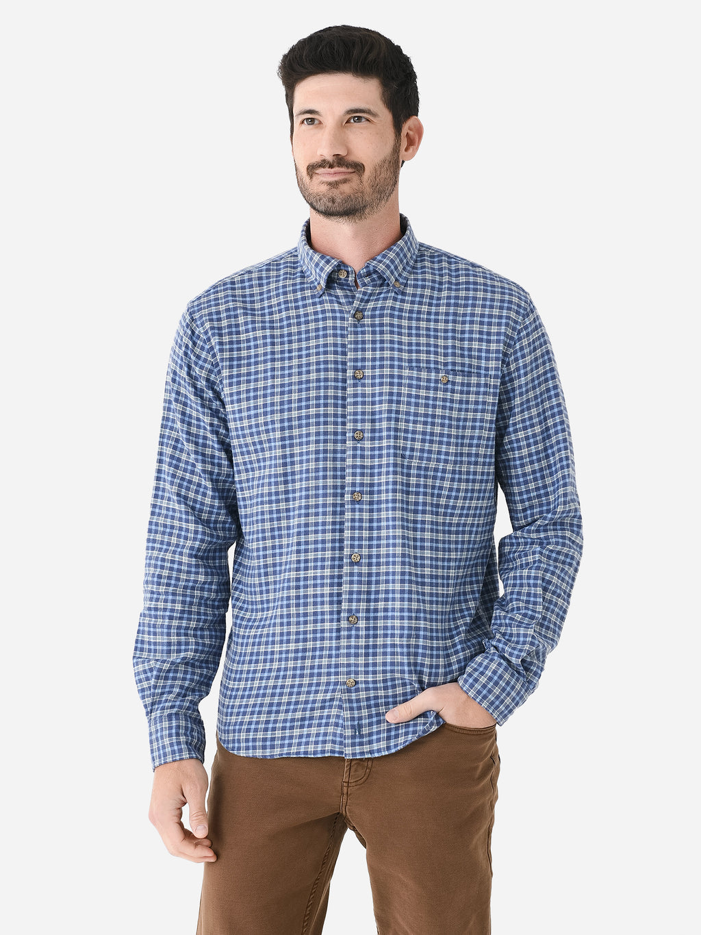 Johnnie-O Men's Richland Hangin' Out Button-Down Shirt - Saint Bernard