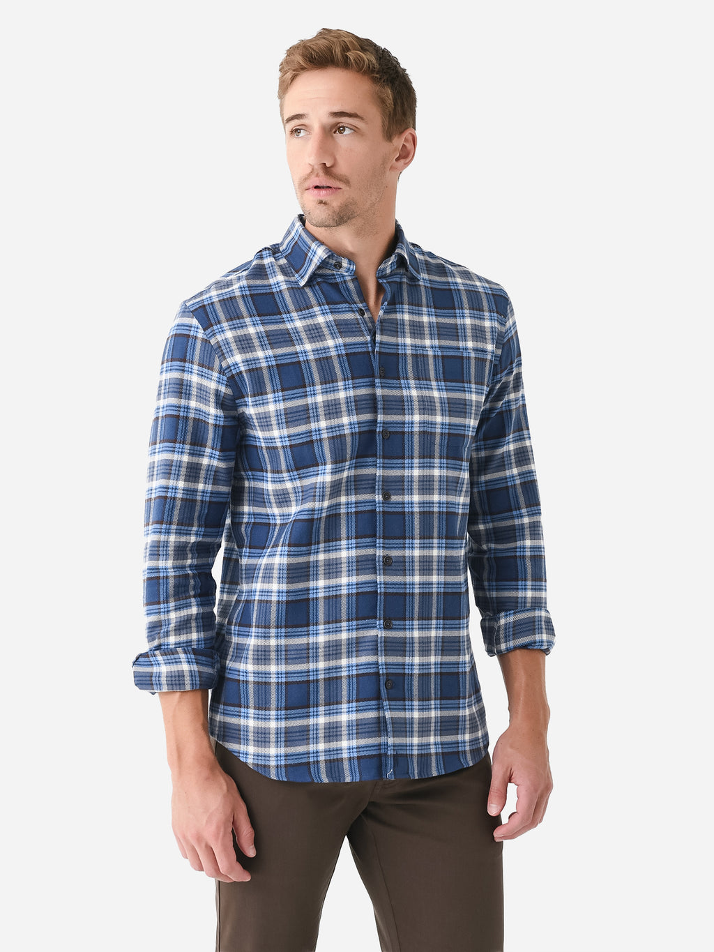 Johnnie-O Men's Lyon Top Shelf Button-Down Shirt - Saint Bernard