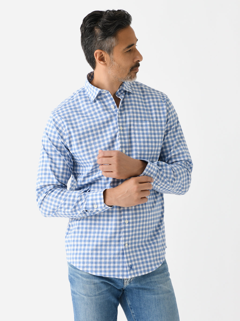Johnnie-O Men's Ashworth Performance Button-Down Shirt - Saint Bernard