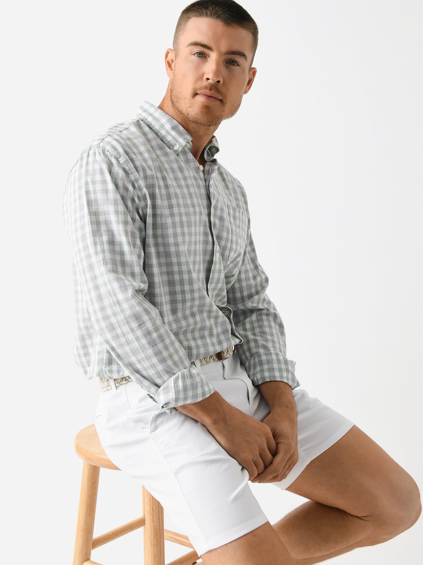 Johnnie-O Men's Fordhart Tucked Button-Down Shirt