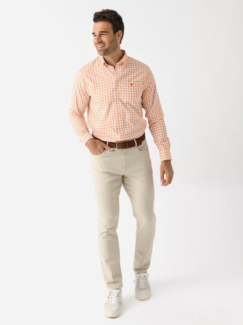 Johnnie-O Men's Collegiate Archies Performance Button-Down Shirt