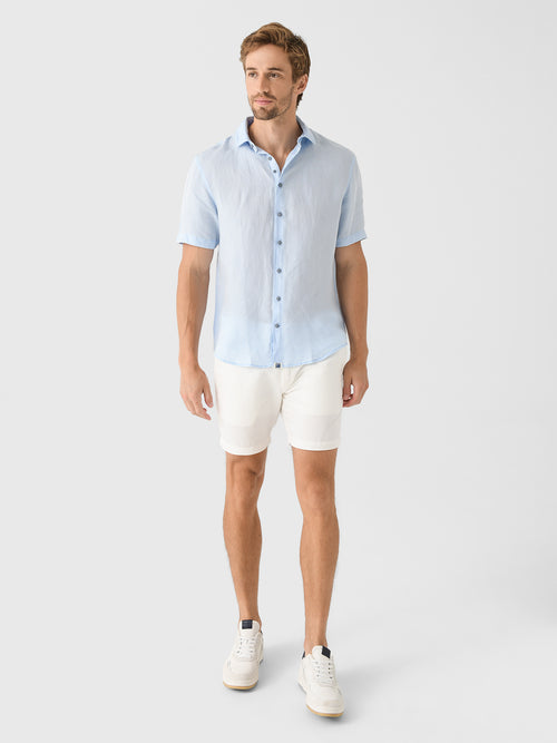 Johnnie-O Men's Gianni Hangin' Out Linen Button-Down Shirt