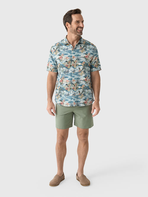 Johnnie-O Men's Surf Flannel Almanzo Button-Down Shirt