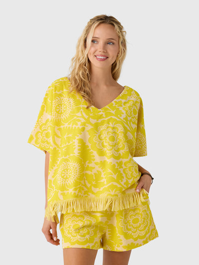 Essentiel Antwerp Women's Jorlando Jacquard Top - Saint Bernard