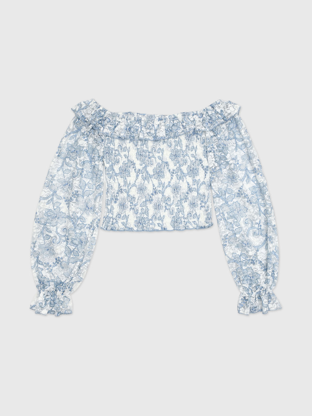 Katie J NYC Tween Girls' Josephine Long Sleeve Top - Saint Bernard