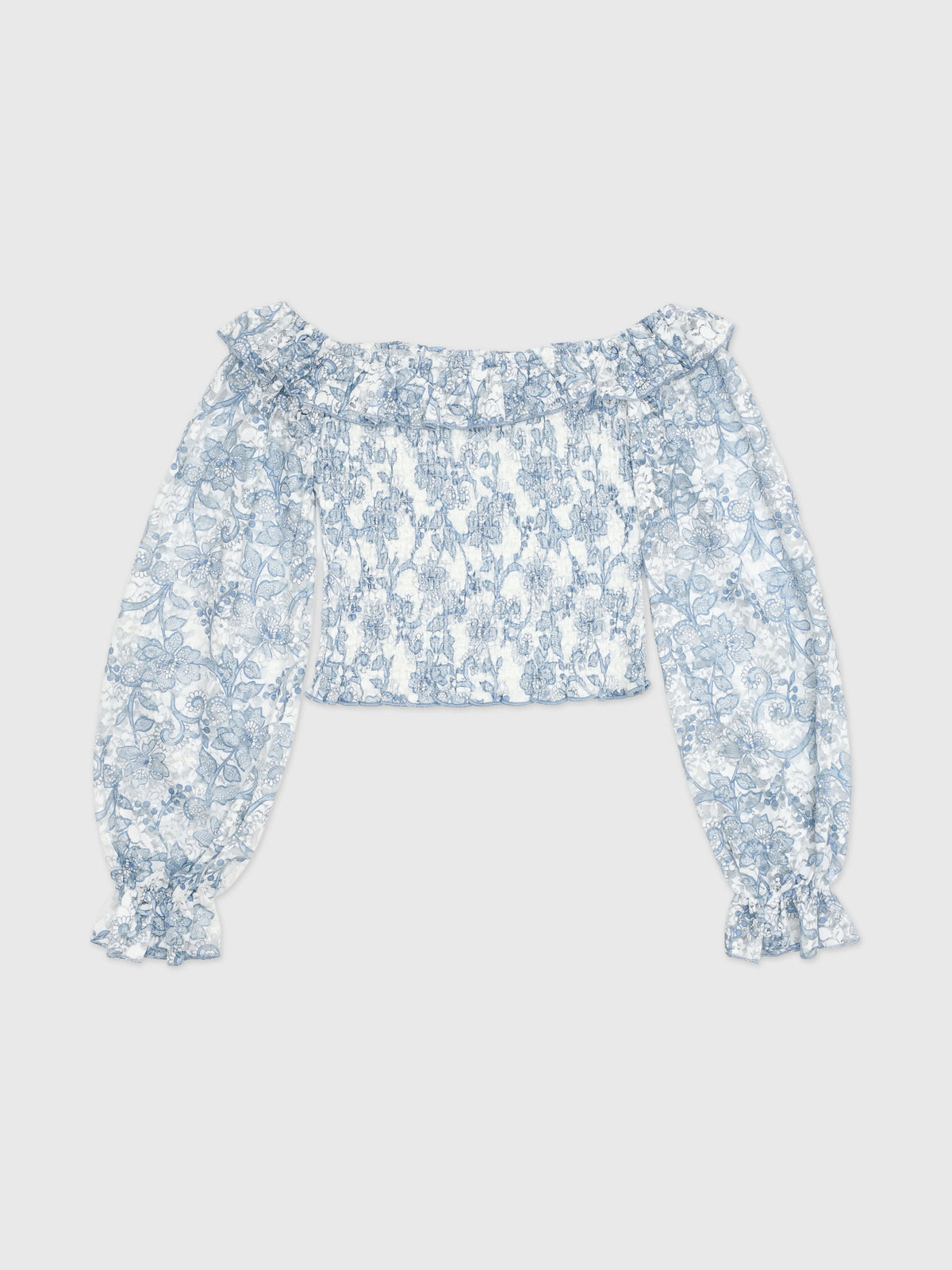 Katie J NYC Tween Girls' Josephine Long Sleeve Top - Saint Bernard