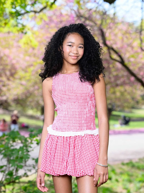 Katie J NYC Girls' Joslyn Printed Dress
